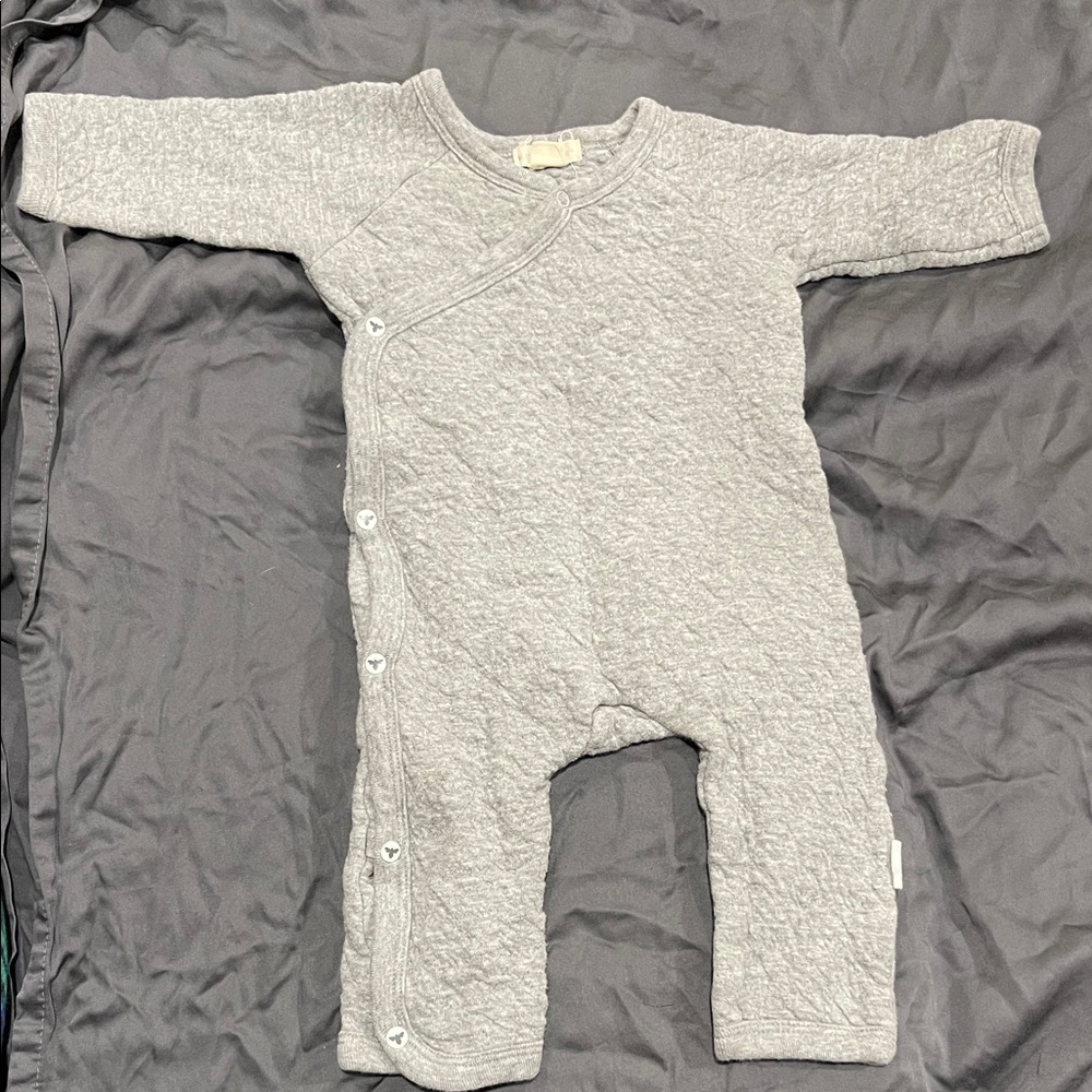 Cozy Gray Kids One Piece
